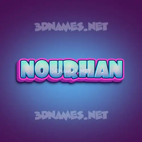 nourhan in Phat Purple style - 3D name wallpaper nourhan in Phat Purple style - 3D name wallpaper