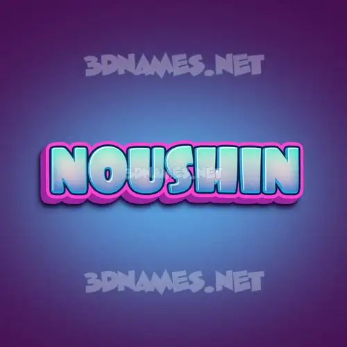 noushin in Phat Purple style - 3D name wallpaper noushin in Phat Purple style - 3D name wallpaper