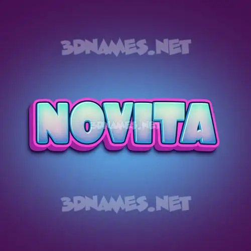 novita in Phat Purple style - 3D name wallpaper novita in Phat Purple style - 3D name wallpaper