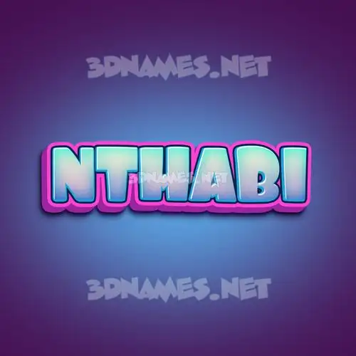nthabi in Phat Purple style - 3D name wallpaper nthabi in Phat Purple style - 3D name wallpaper