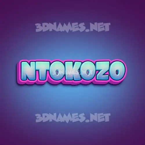ntokozo in Phat Purple style - 3D name wallpaper ntokozo in Phat Purple style - 3D name wallpaper
