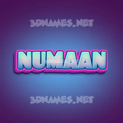 numaan in Phat Purple style - 3D name wallpaper numaan in Phat Purple style - 3D name wallpaper