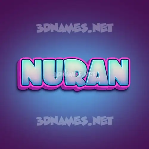 nuran in Phat Purple style - 3D name wallpaper nuran in Phat Purple style - 3D name wallpaper