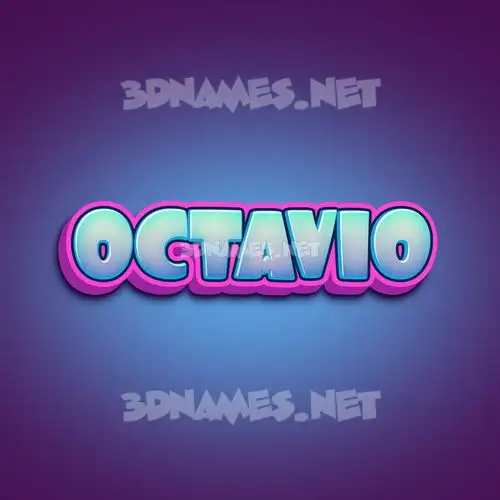 octavio in Phat Purple style - 3D name wallpaper octavio in Phat Purple style - 3D name wallpaper