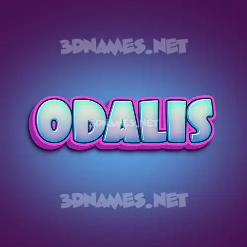 odalis in Phat Purple style - 3D name wallpaper odalis in Phat Purple style - 3D name wallpaper