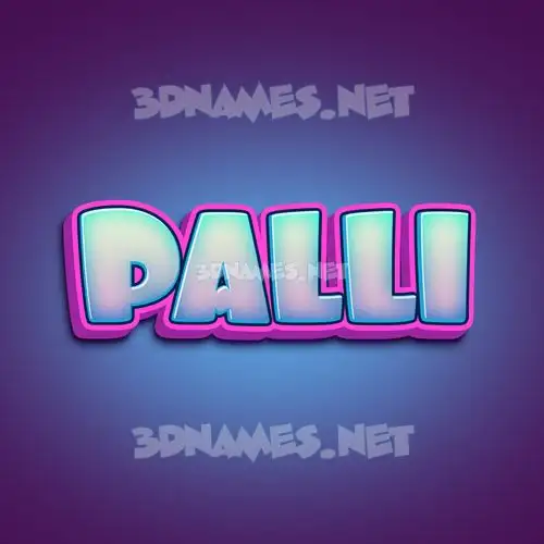 palli in Phat Purple style - 3D name wallpaper palli in Phat Purple style - 3D name wallpaper