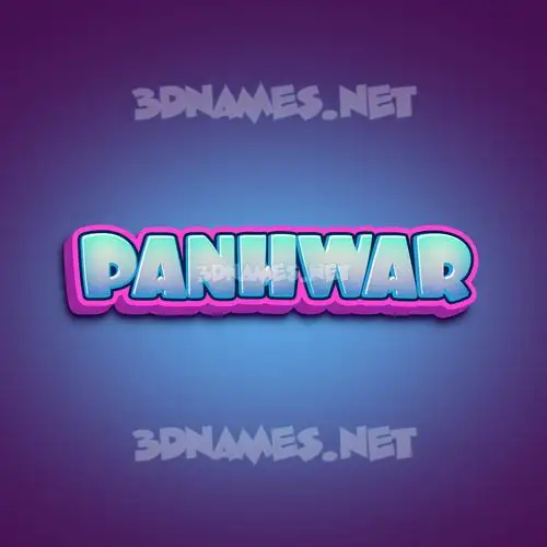 panhwar in Phat Purple style - 3D name wallpaper panhwar in Phat Purple style - 3D name wallpaper