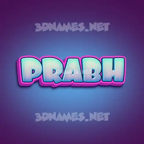 prabh in Phat Purple style - 3D name wallpaper prabh in Phat Purple style - 3D name wallpaper