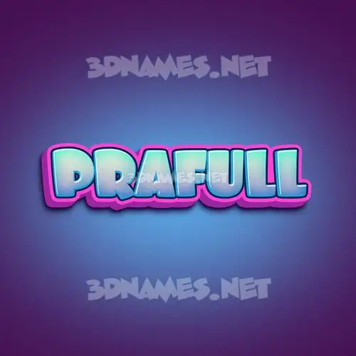 prafull in Phat Purple style - 3D name wallpaper prafull in Phat Purple style - 3D name wallpaper