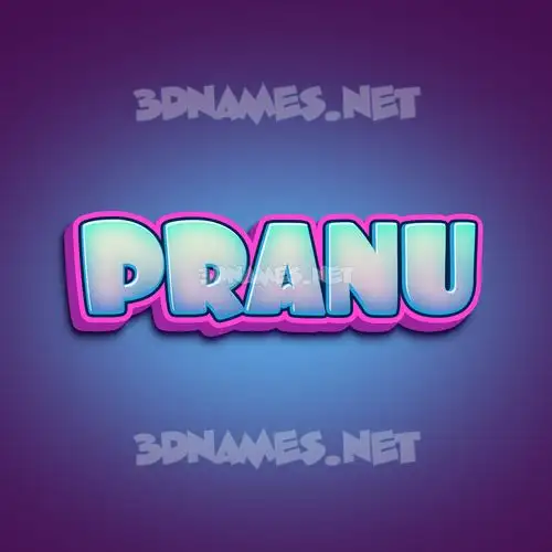 pranu in Phat Purple style - 3D name wallpaper pranu in Phat Purple style - 3D name wallpaper