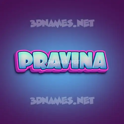 pravina in Phat Purple style - 3D name wallpaper pravina in Phat Purple style - 3D name wallpaper