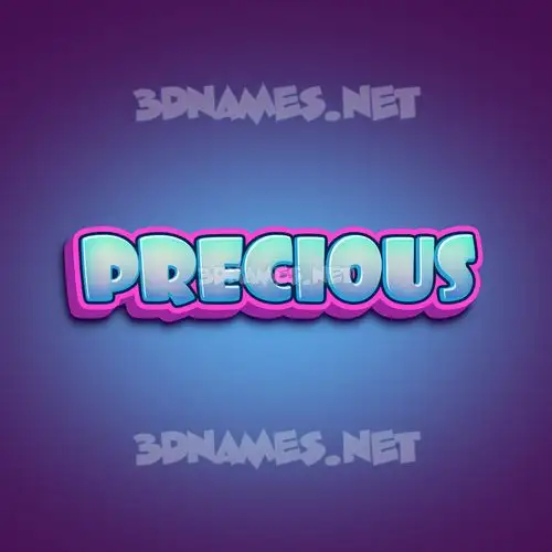 precious in Phat Purple style - 3D name wallpaper precious in Phat Purple style - 3D name wallpaper