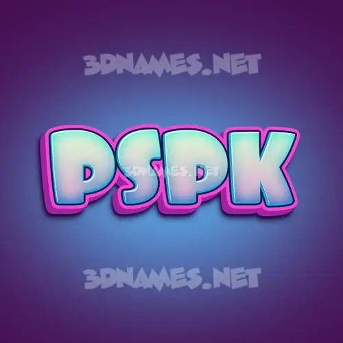 pspk in Phat Purple style - 3D name wallpaper pspk in Phat Purple style - 3D name wallpaper