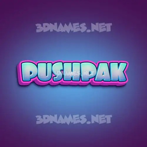 pushpak in Phat Purple style - 3D name wallpaper pushpak in Phat Purple style - 3D name wallpaper
