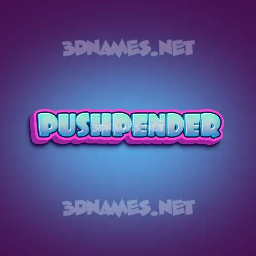 pushpender in Phat Purple style - 3D name wallpaper pushpender in Phat Purple style - 3D name wallpaper