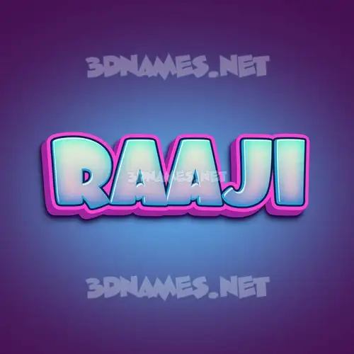 raaji in Phat Purple style - 3D name wallpaper raaji in Phat Purple style - 3D name wallpaper