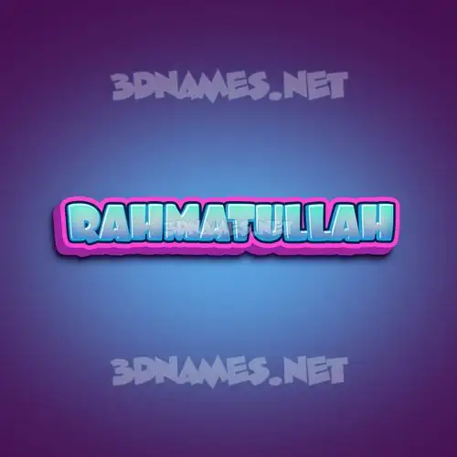 rahmatullah in Phat Purple style - 3D name wallpaper rahmatullah in Phat Purple style - 3D name wallpaper