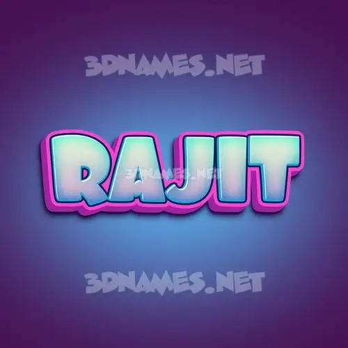 rajit in Phat Purple style - 3D name wallpaper rajit in Phat Purple style - 3D name wallpaper