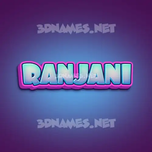 ranjani in Phat Purple style - 3D name wallpaper ranjani in Phat Purple style - 3D name wallpaper