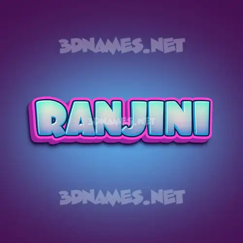 ranjini in Phat Purple style - 3D name wallpaper ranjini in Phat Purple style - 3D name wallpaper