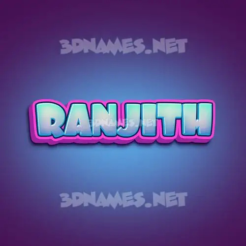 ranjith in Phat Purple style - 3D name wallpaper ranjith in Phat Purple style - 3D name wallpaper