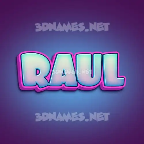 raul in Phat Purple style - 3D name wallpaper raul in Phat Purple style - 3D name wallpaper