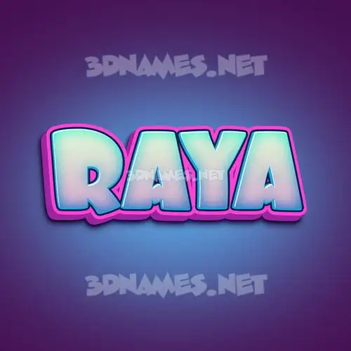 raya in Phat Purple style - 3D name wallpaper raya in Phat Purple style - 3D name wallpaper