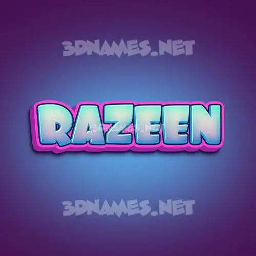 razeen in Phat Purple style - 3D name wallpaper razeen in Phat Purple style - 3D name wallpaper