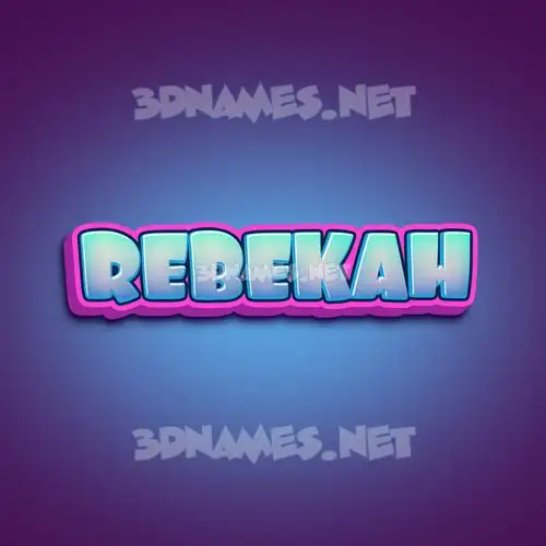 rebekah in Phat Purple style - 3D name wallpaper rebekah in Phat Purple style - 3D name wallpaper