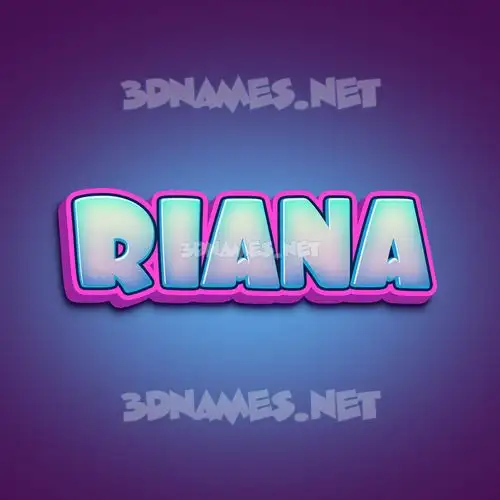 riana in Phat Purple style - 3D name wallpaper riana in Phat Purple style - 3D name wallpaper
