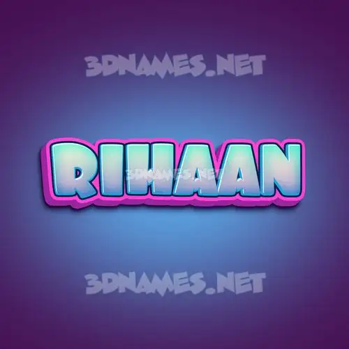 rihaan in Phat Purple style - 3D name wallpaper rihaan in Phat Purple style - 3D name wallpaper