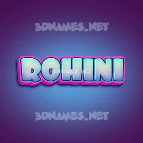 rohini in Phat Purple style - 3D name wallpaper rohini in Phat Purple style - 3D name wallpaper
