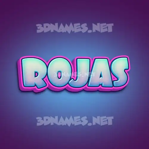 rojas in Phat Purple style - 3D name wallpaper rojas in Phat Purple style - 3D name wallpaper