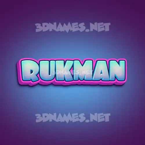 rukman in Phat Purple style - 3D name wallpaper rukman in Phat Purple style - 3D name wallpaper