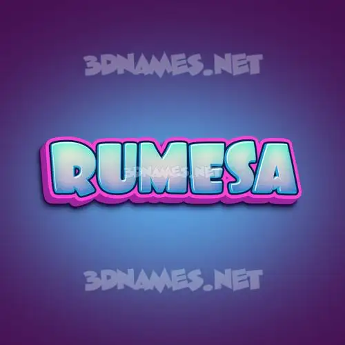 rumesa in Phat Purple style - 3D name wallpaper rumesa in Phat Purple style - 3D name wallpaper