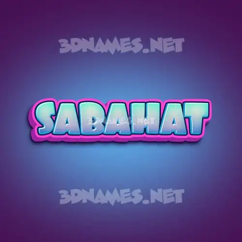 sabahat in Phat Purple style - 3D name wallpaper sabahat in Phat Purple style - 3D name wallpaper