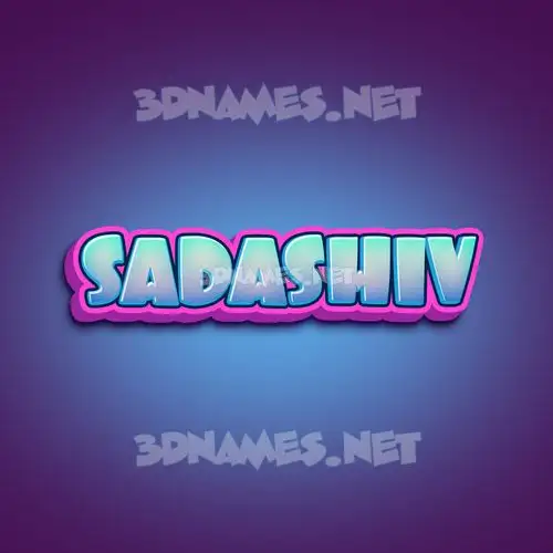 sadashiv in Phat Purple style - 3D name wallpaper sadashiv in Phat Purple style - 3D name wallpaper