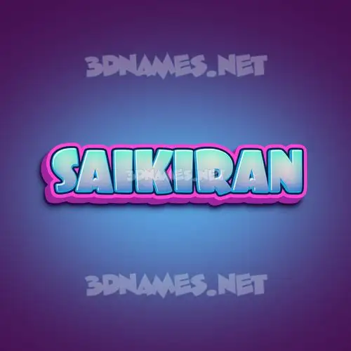 saikiran in Phat Purple style - 3D name wallpaper saikiran in Phat Purple style - 3D name wallpaper
