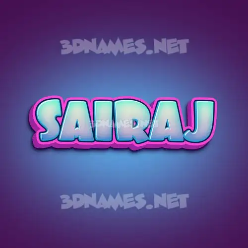 sairaj in Phat Purple style - 3D name wallpaper sairaj in Phat Purple style - 3D name wallpaper