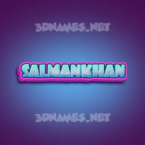 salmankhan in Phat Purple style - 3D name wallpaper salmankhan in Phat Purple style - 3D name wallpaper