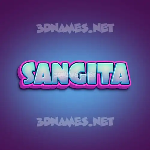 sangita in Phat Purple style - 3D name wallpaper sangita in Phat Purple style - 3D name wallpaper