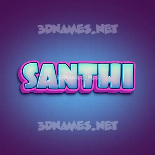 santhi in Phat Purple style - 3D name wallpaper santhi in Phat Purple style - 3D name wallpaper