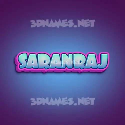 saranraj in Phat Purple style - 3D name wallpaper saranraj in Phat Purple style - 3D name wallpaper