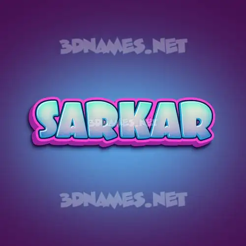 sarkar in Phat Purple style - 3D name wallpaper sarkar in Phat Purple style - 3D name wallpaper