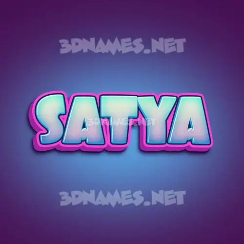 satya in Phat Purple style - 3D name wallpaper satya in Phat Purple style - 3D name wallpaper