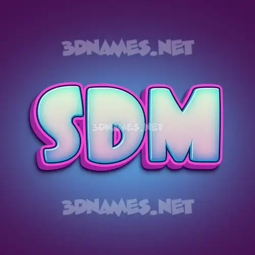 sdm in Phat Purple style - 3D name wallpaper sdm in Phat Purple style - 3D name wallpaper
