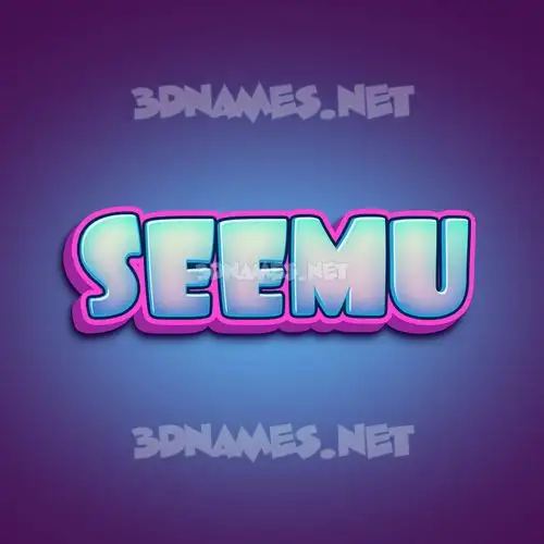 seemu in Phat Purple style - 3D name wallpaper seemu in Phat Purple style - 3D name wallpaper