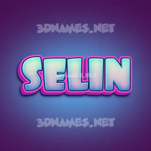 selin in Phat Purple style - 3D name wallpaper selin in Phat Purple style - 3D name wallpaper