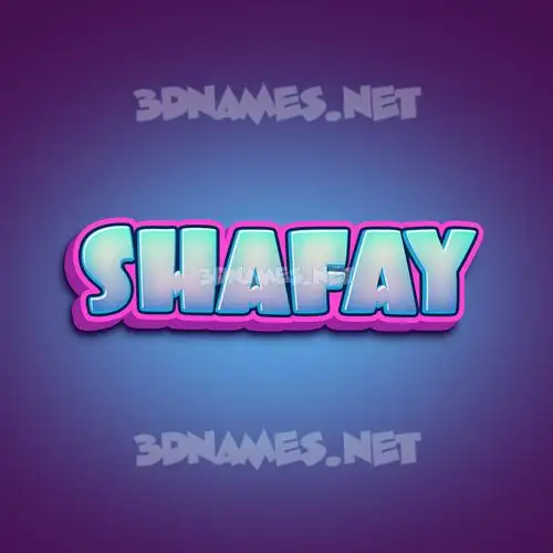 shafay in Phat Purple style - 3D name wallpaper shafay in Phat Purple style - 3D name wallpaper