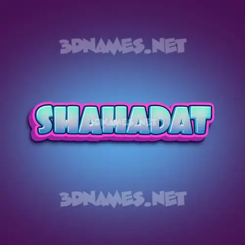 shahadat in Phat Purple style - 3D name wallpaper shahadat in Phat Purple style - 3D name wallpaper